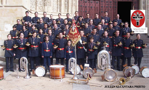 Integrantes de la Agrupaci�n Musical Cristo Yacente