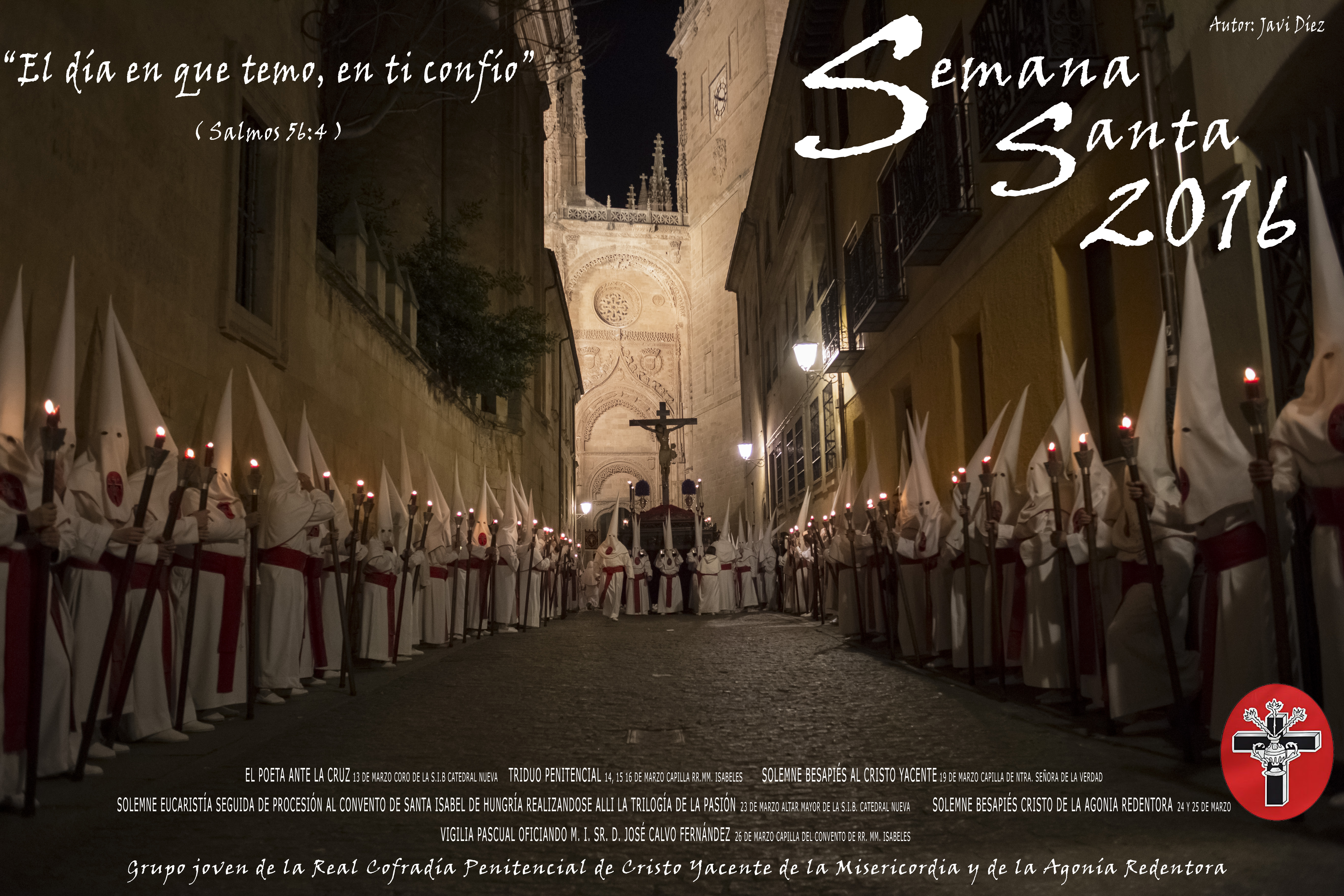 Cartel anunciador Semana santa 2016 grupo Joven
