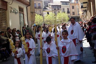 Ni�os en la Borriquilla