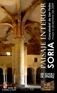 Cartel anunciador de las Edades del Hombre 2009 en Soria