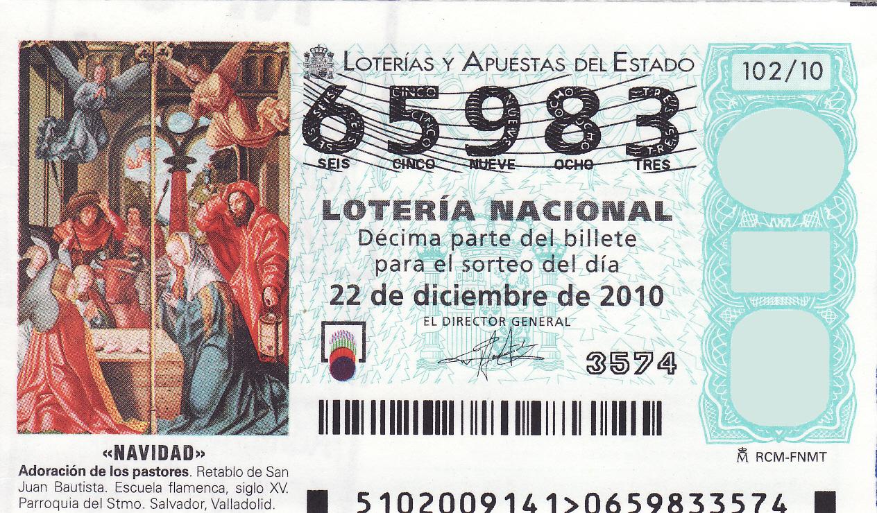 Numero loteria 2010