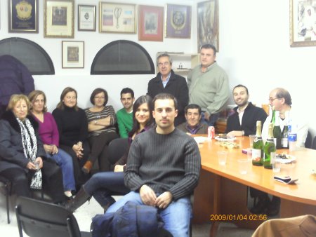 Brindis por la Navidad. 24 de Dciemebre