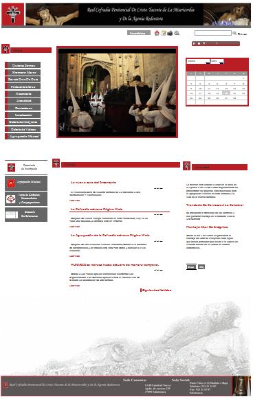 Portada Web de la Cofradia